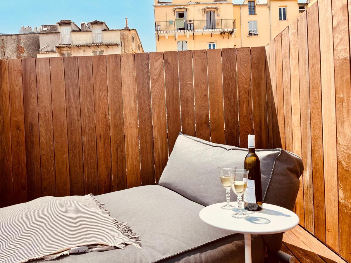 Pepites Bastiaises Vatta Appartement Roof Top Jacuzzi Vue Vieux Port Bastiya Dış mekan fotoğraf